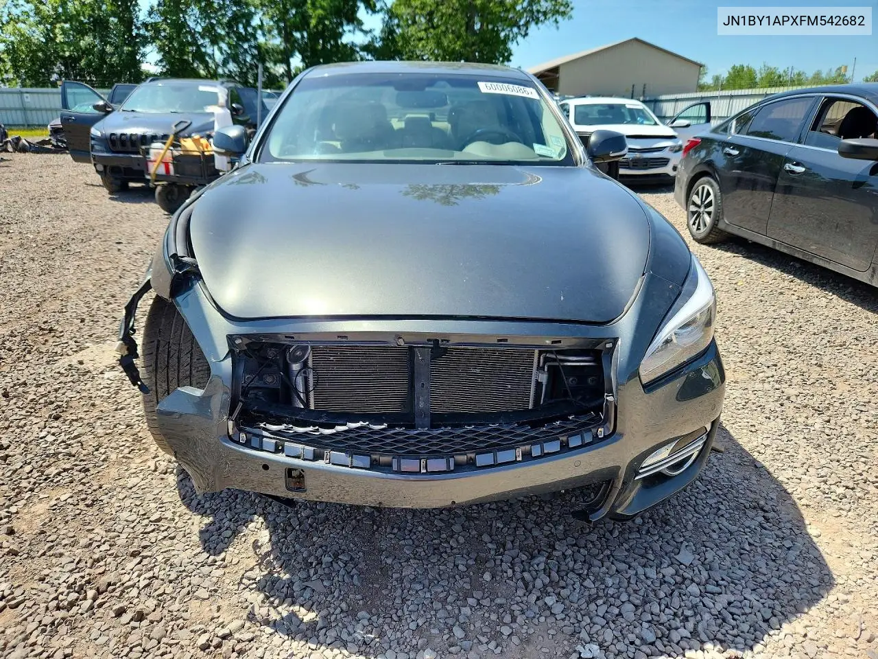 2015 Infiniti Q70 3.7 VIN: JN1BY1APXFM542682 Lot: 60006086
