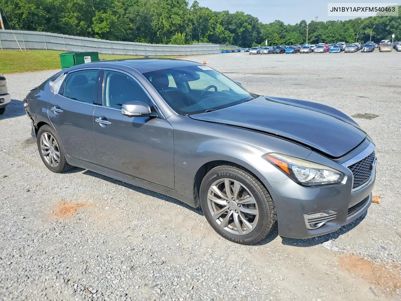 2015 Infiniti Q70 3.7 VIN: JN1BY1APXFM540463 Lot: 60590086