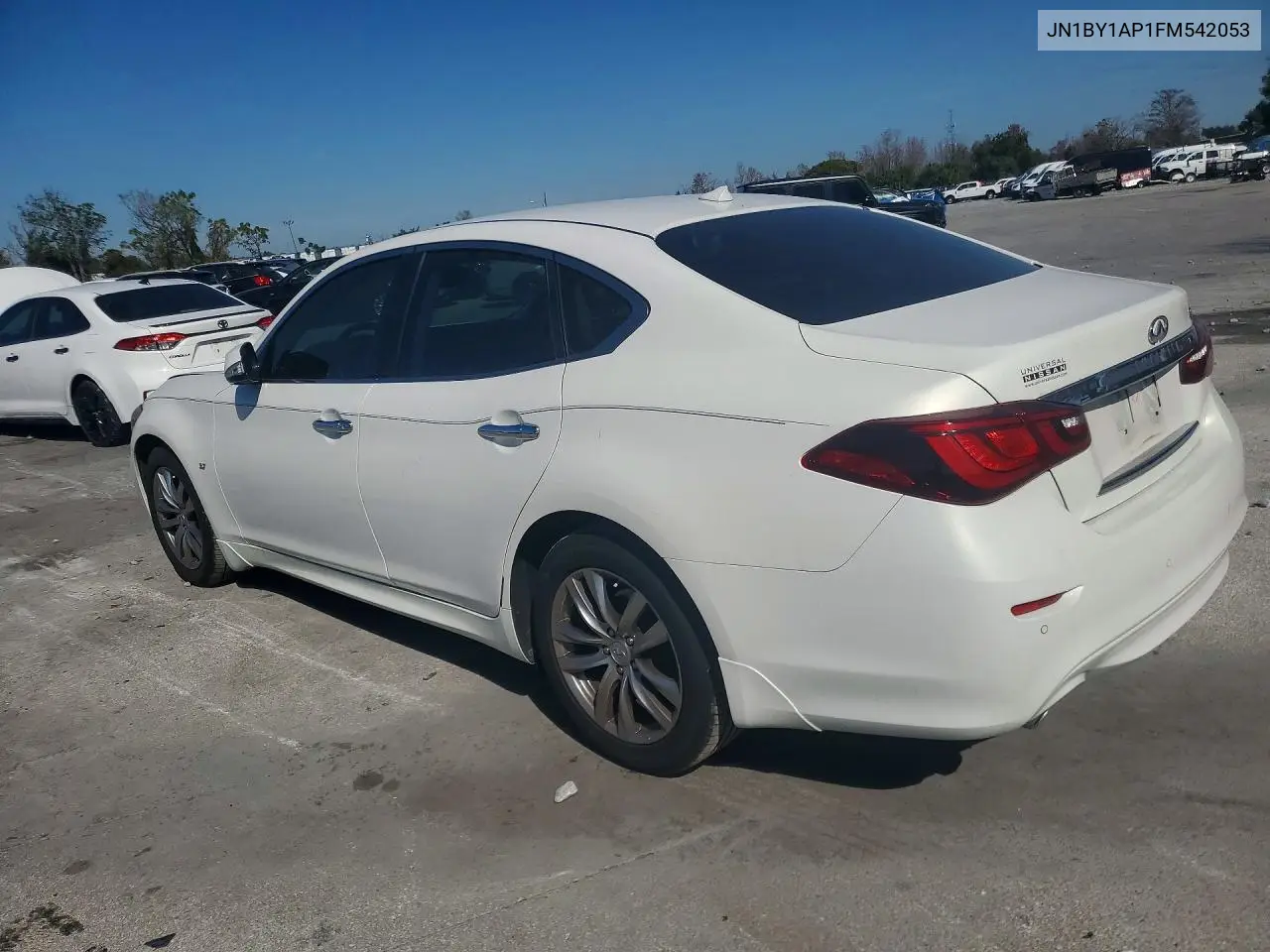 2015 Infiniti Q70 3.7 VIN: JN1BY1AP1FM542053 Lot: 75622035