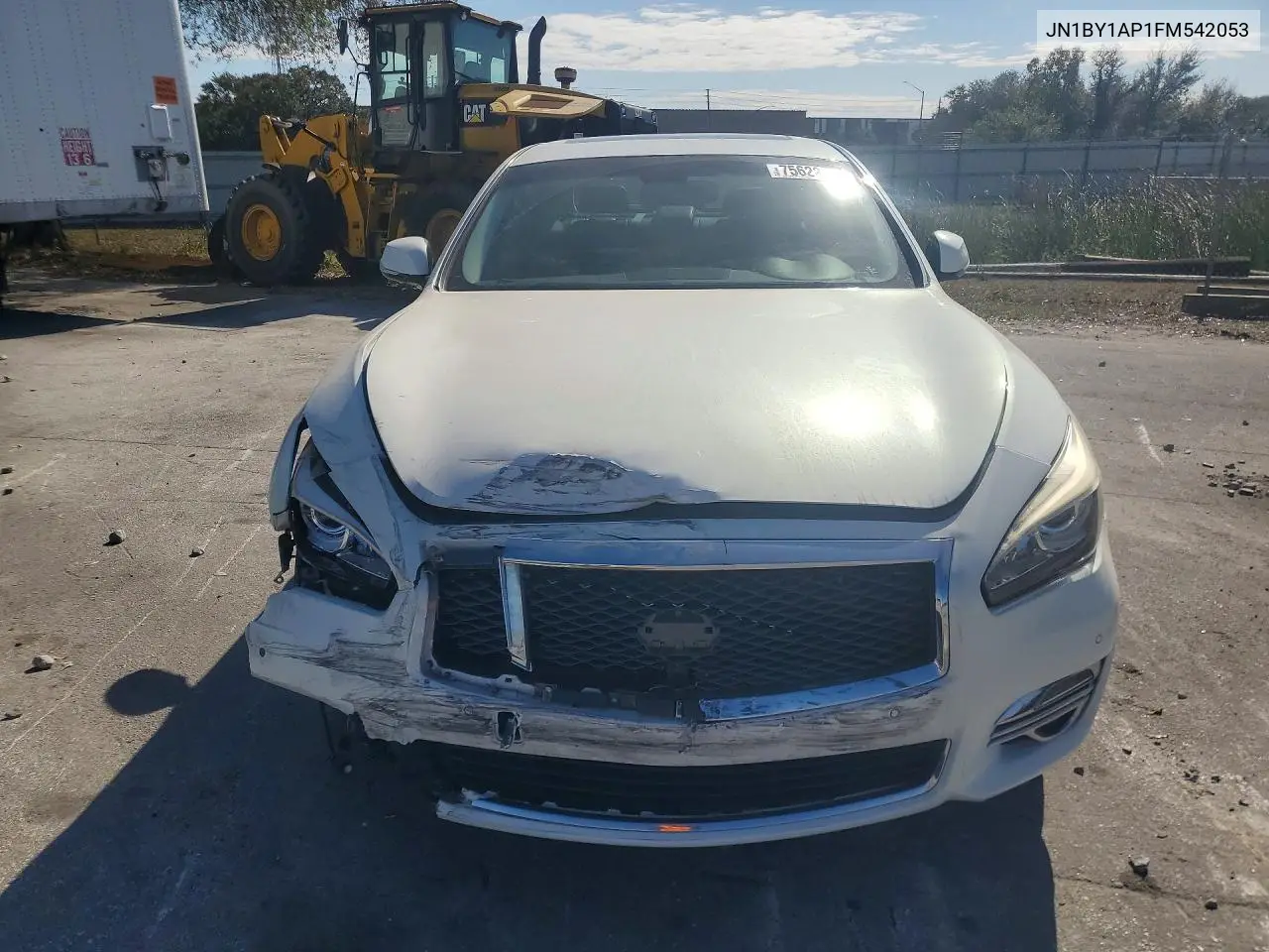 2015 Infiniti Q70 3.7 VIN: JN1BY1AP1FM542053 Lot: 75622035