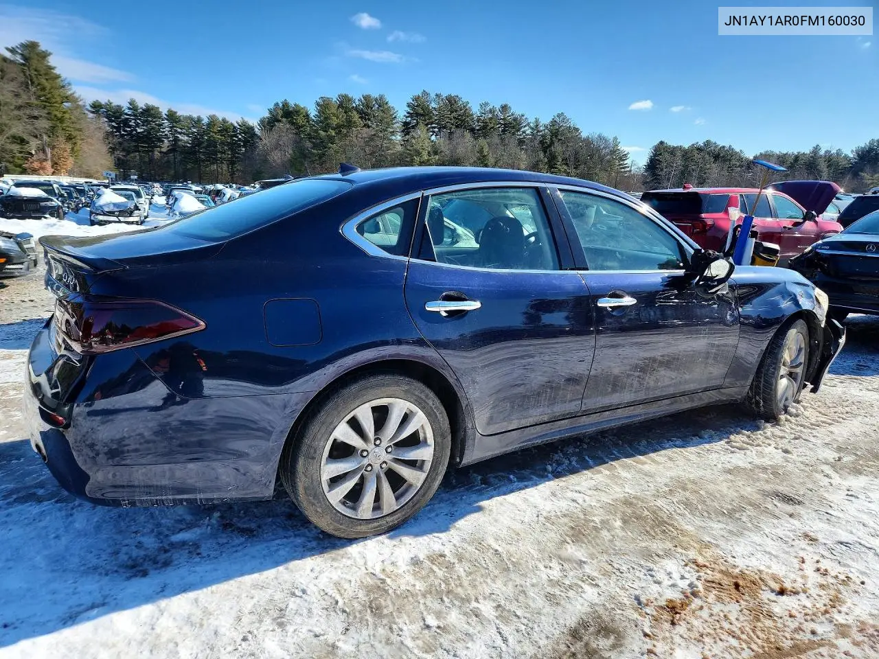 2015 Infiniti Q70 5.6 VIN: JN1AY1AR0FM160030 Lot: 76324665