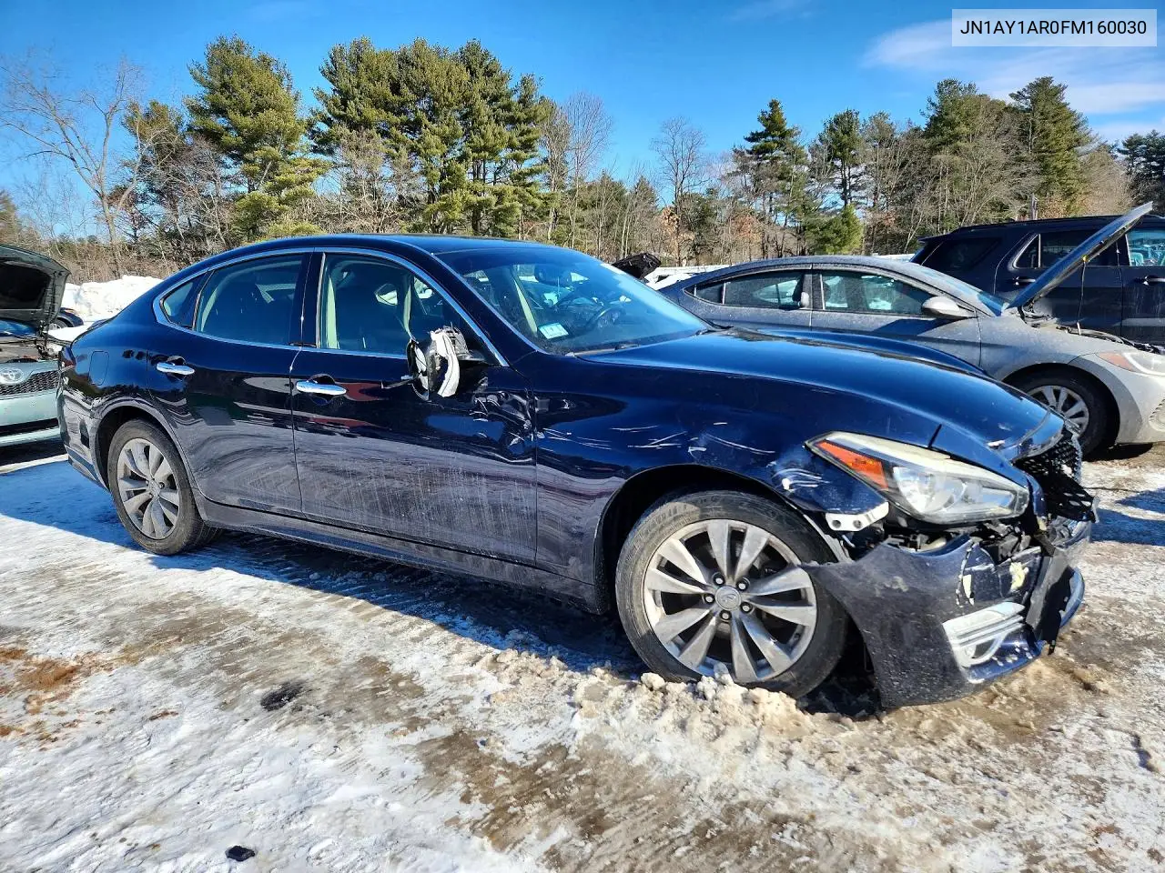 2015 Infiniti Q70 5.6 VIN: JN1AY1AR0FM160030 Lot: 76324665