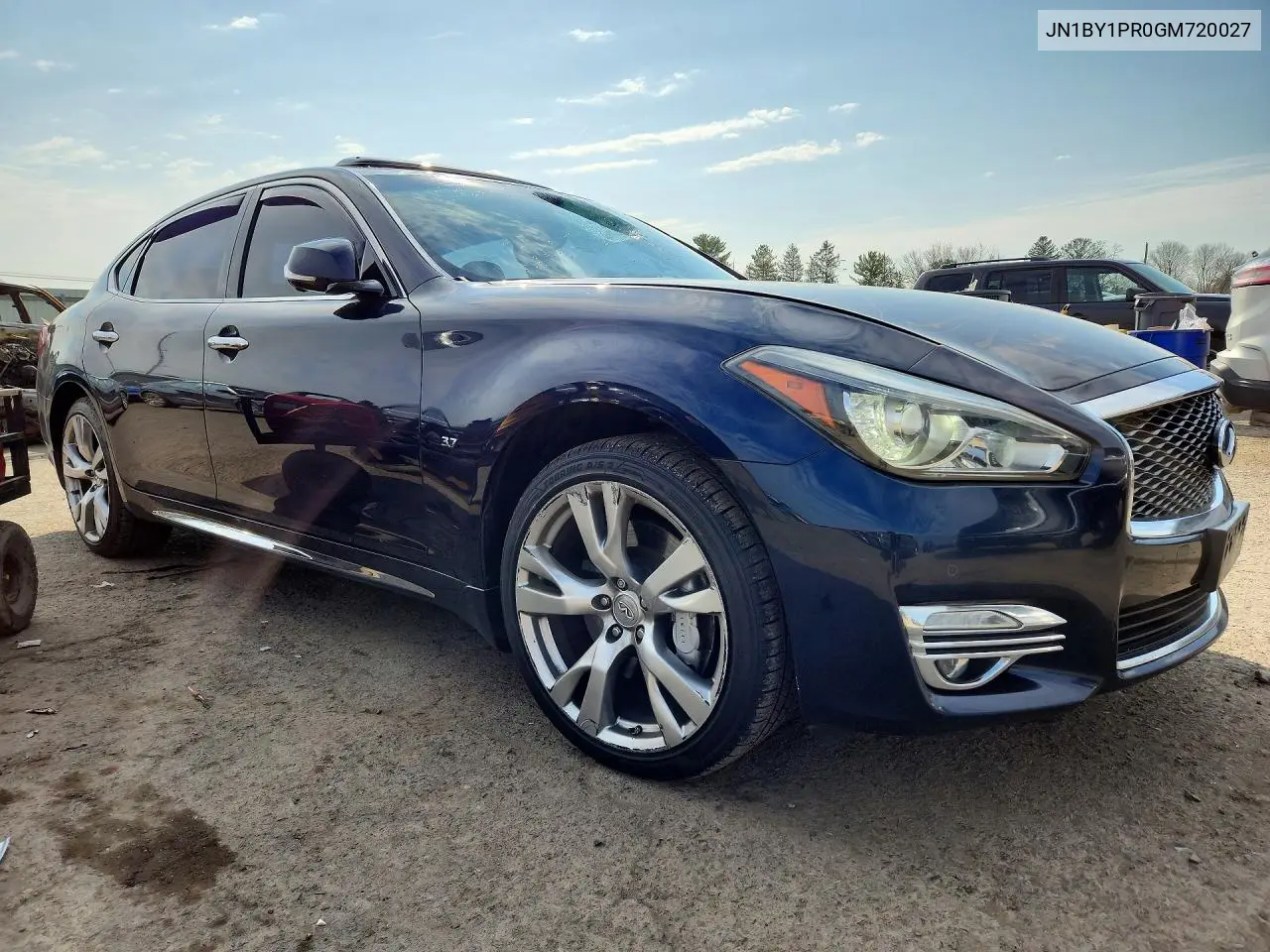 2016 Infiniti Q70L 3.7 VIN: JN1BY1PR0GM720027 Lot: 46747236