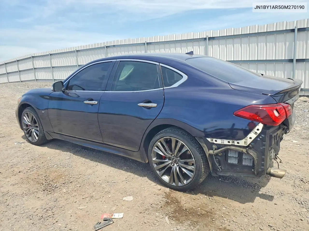 2016 Infiniti Q70 3.7 VIN: JN1BY1AR5GM270190 Lot: 56367636