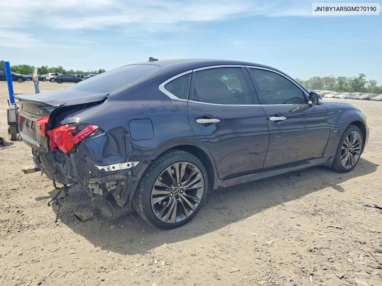 2016 Infiniti Q70 3.7 VIN: JN1BY1AR5GM270190 Lot: 56367636