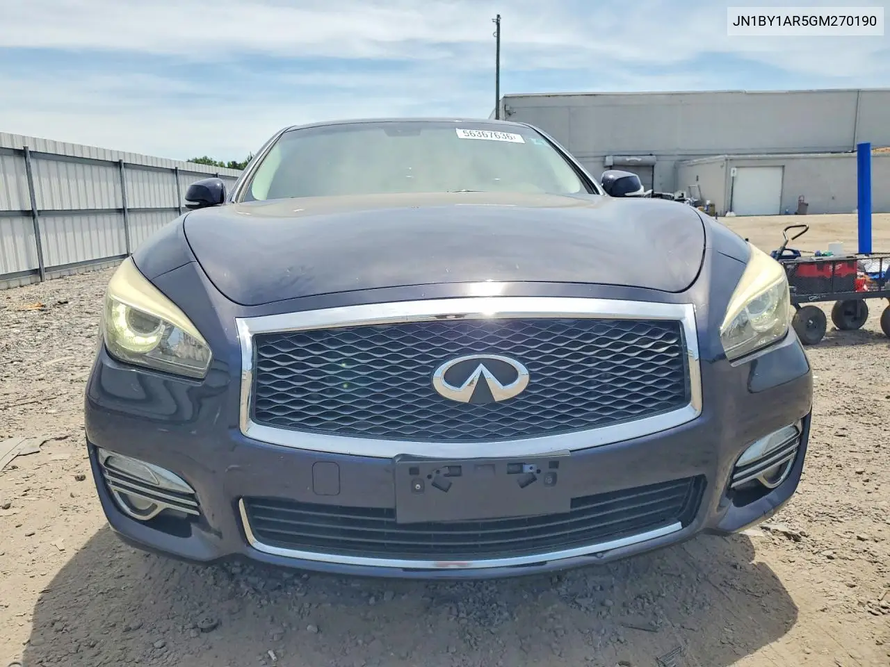 2016 Infiniti Q70 3.7 VIN: JN1BY1AR5GM270190 Lot: 56367636