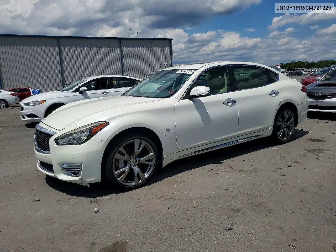 2016 Infiniti Q70L 3.7 VIN: JN1BY1PR6GM721229 Lot: 56965776