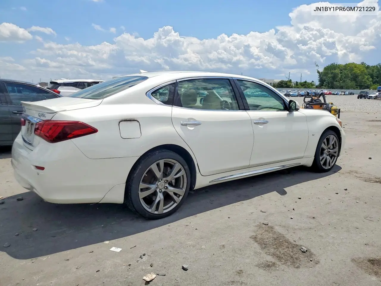 2016 Infiniti Q70L 3.7 VIN: JN1BY1PR6GM721229 Lot: 56965776