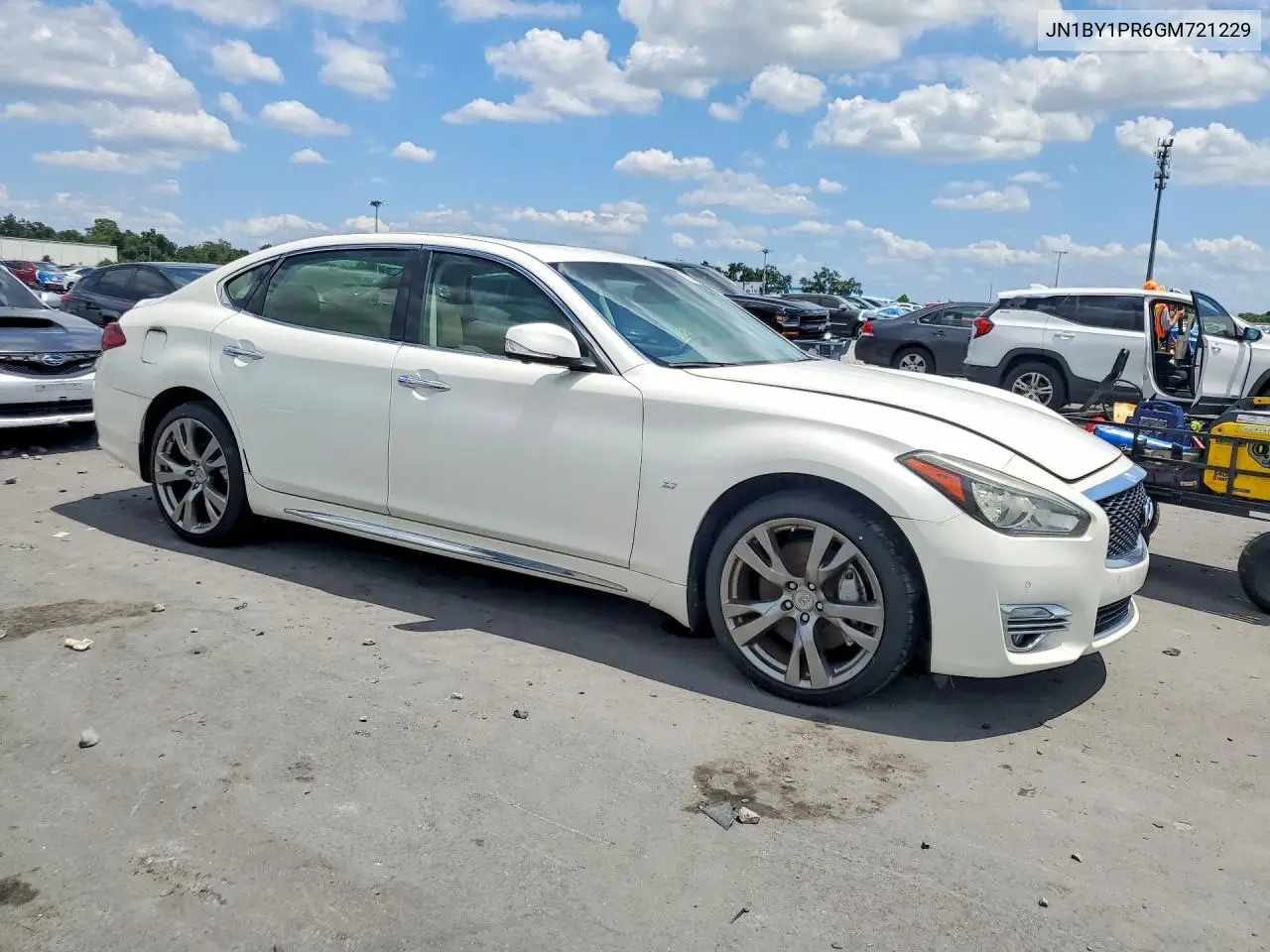 2016 Infiniti Q70L 3.7 VIN: JN1BY1PR6GM721229 Lot: 56965776