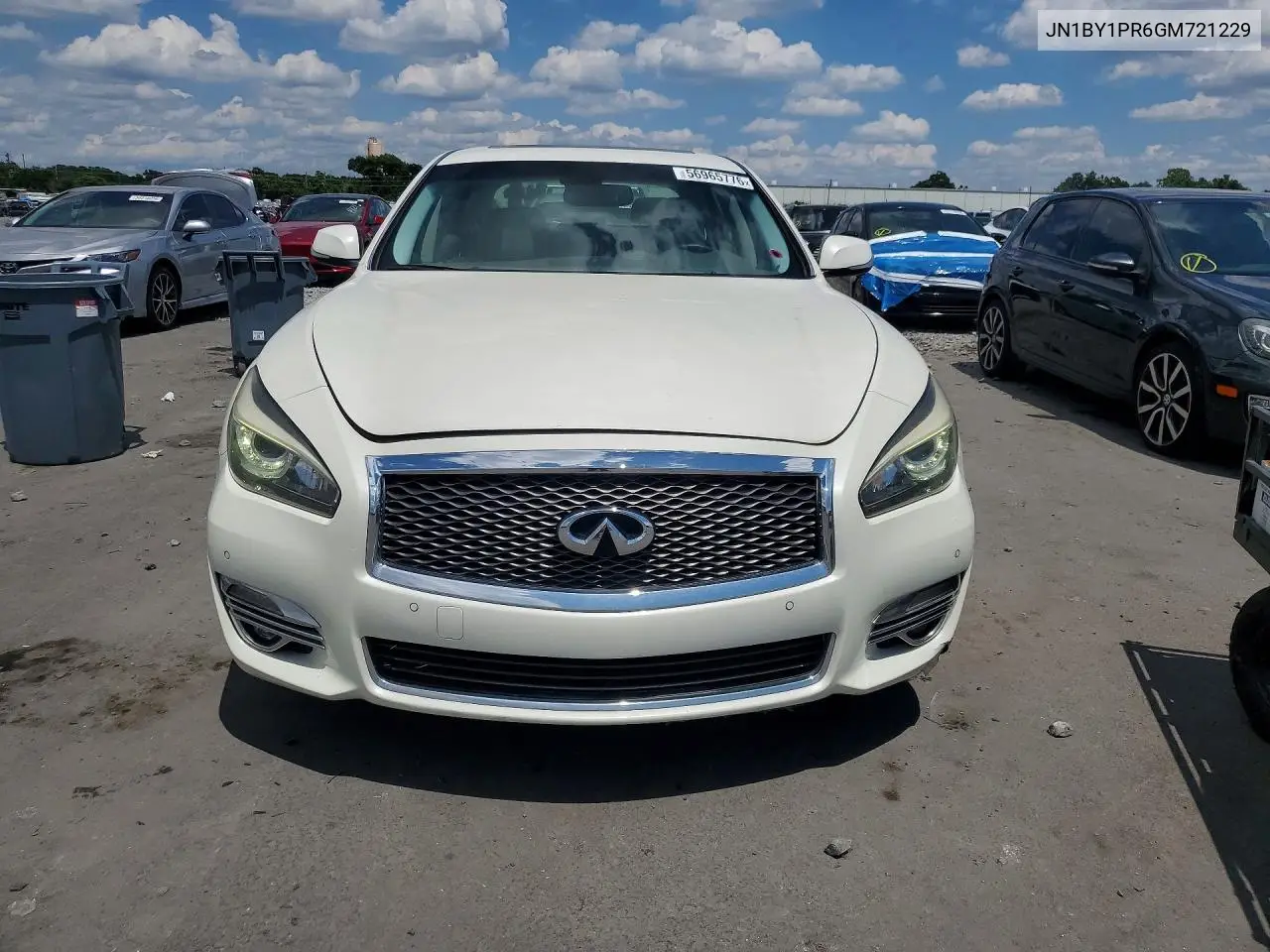 2016 Infiniti Q70L 3.7 VIN: JN1BY1PR6GM721229 Lot: 56965776