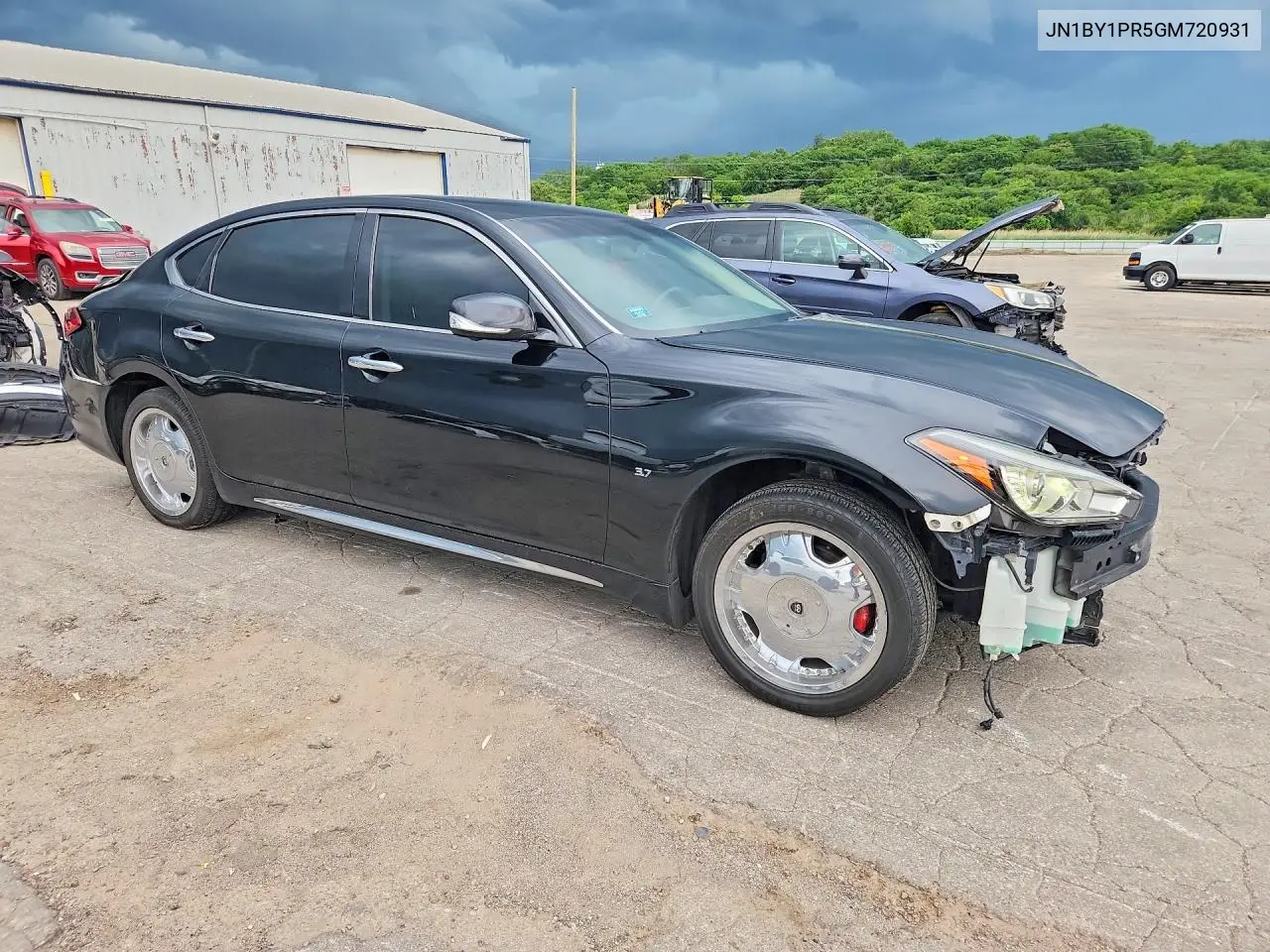 2016 Infiniti Q70L 3.7 VIN: JN1BY1PR5GM720931 Lot: 56985016