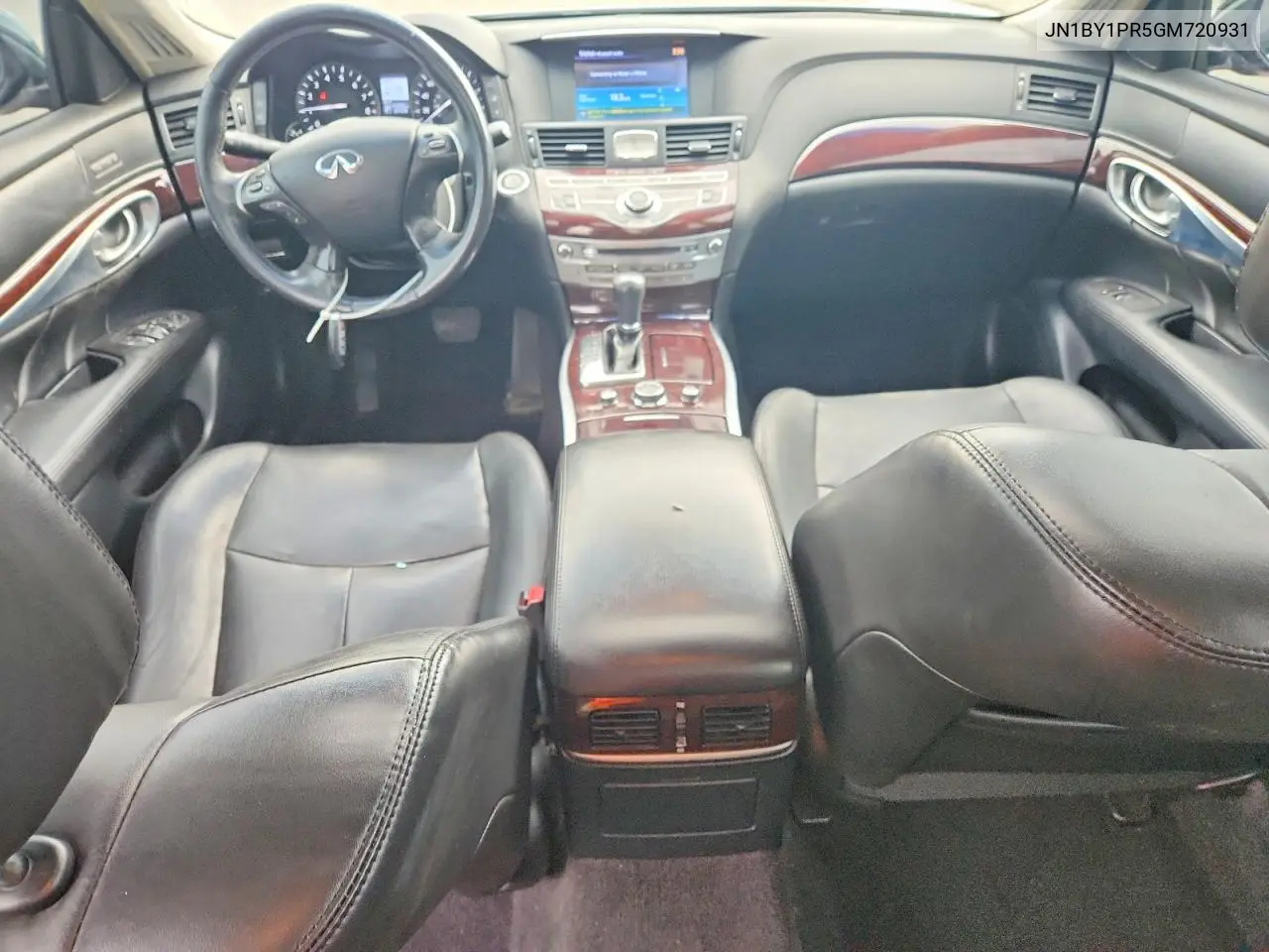 2016 Infiniti Q70L 3.7 VIN: JN1BY1PR5GM720931 Lot: 56985016