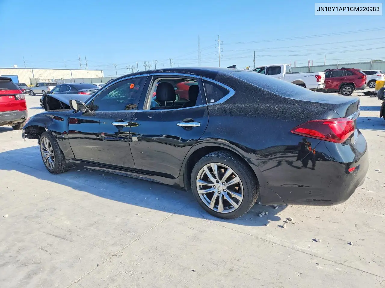 2016 Infiniti Q70 3.7 VIN: JN1BY1AP1GM220983 Lot: 60579216