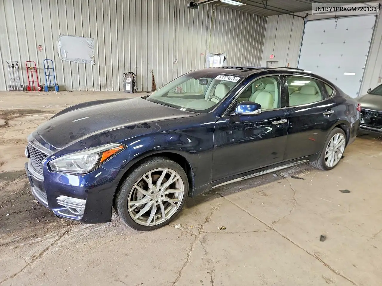 2016 Infiniti Q70L 3.7 VIN: JN1BY1PRXGM720133 Lot: 61793276