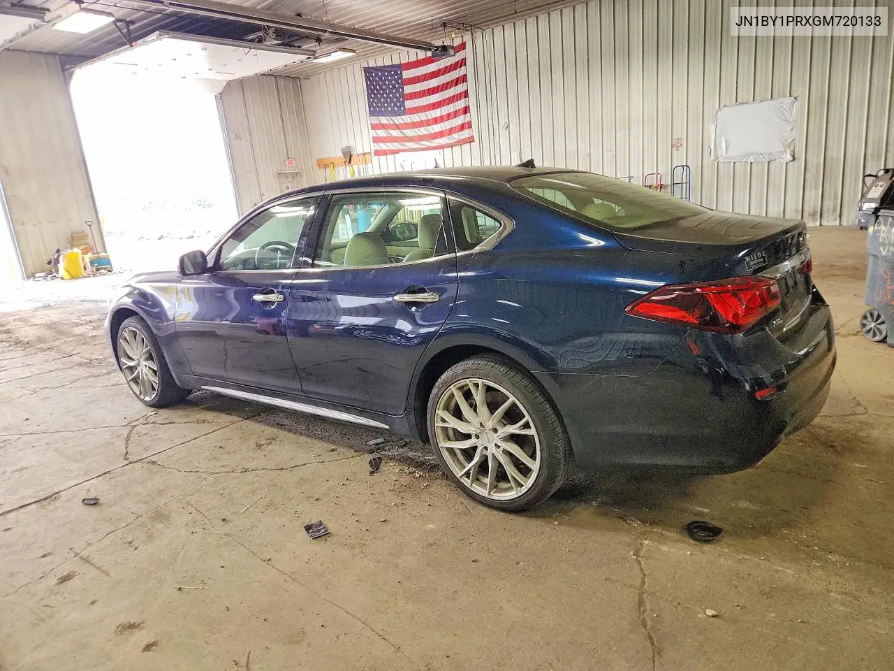 2016 Infiniti Q70L 3.7 VIN: JN1BY1PRXGM720133 Lot: 61793276
