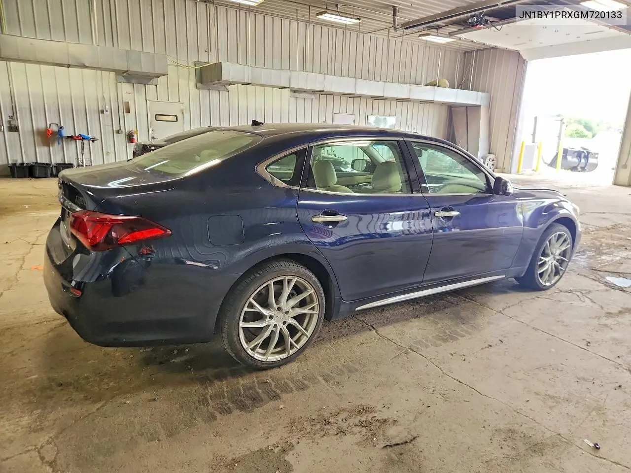 2016 Infiniti Q70L 3.7 VIN: JN1BY1PRXGM720133 Lot: 61793276