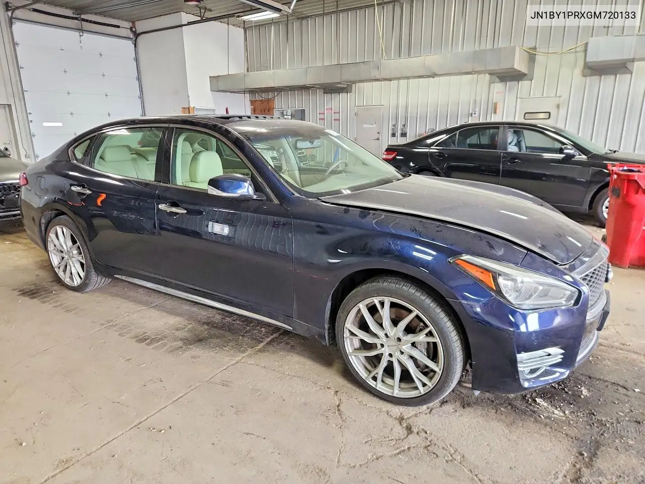 2016 Infiniti Q70L 3.7 VIN: JN1BY1PRXGM720133 Lot: 61793276