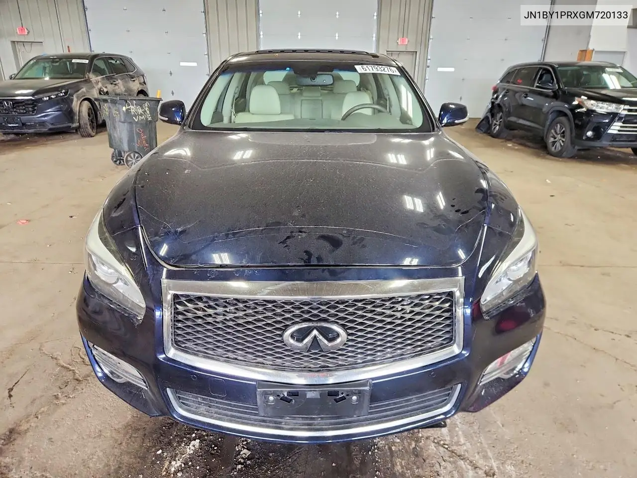 2016 Infiniti Q70L 3.7 VIN: JN1BY1PRXGM720133 Lot: 61793276