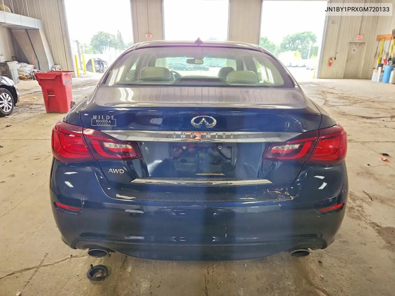 2016 Infiniti Q70L 3.7 VIN: JN1BY1PRXGM720133 Lot: 61793276