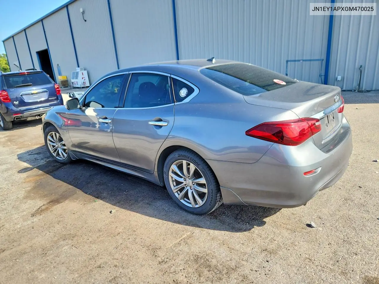 2016 Infiniti Q70 Hybrid VIN: JN1EY1APXGM470025 Lot: 62210536
