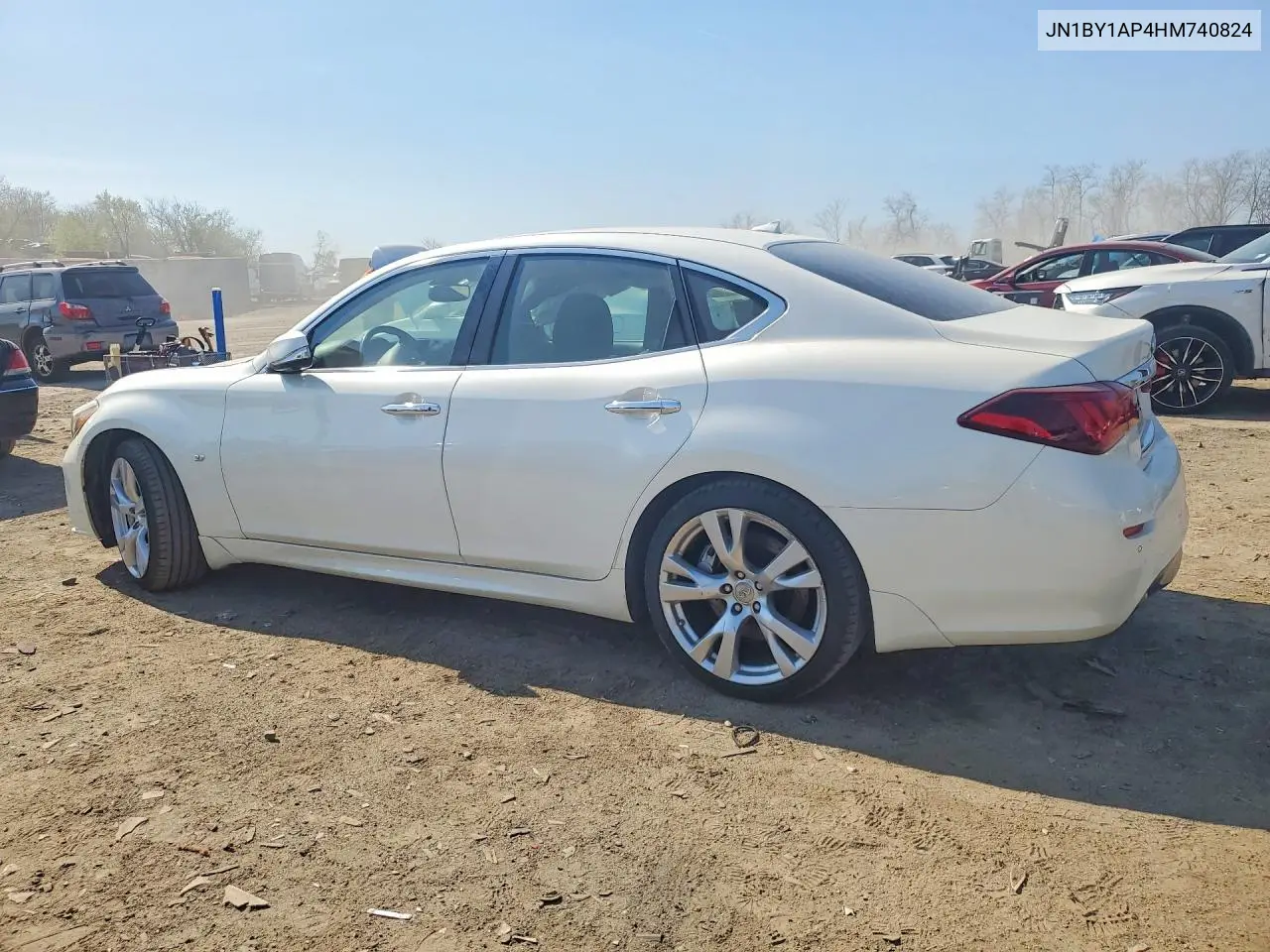 2017 Infiniti Q70 3.7 VIN: JN1BY1AP4HM740824 Lot: 49572726