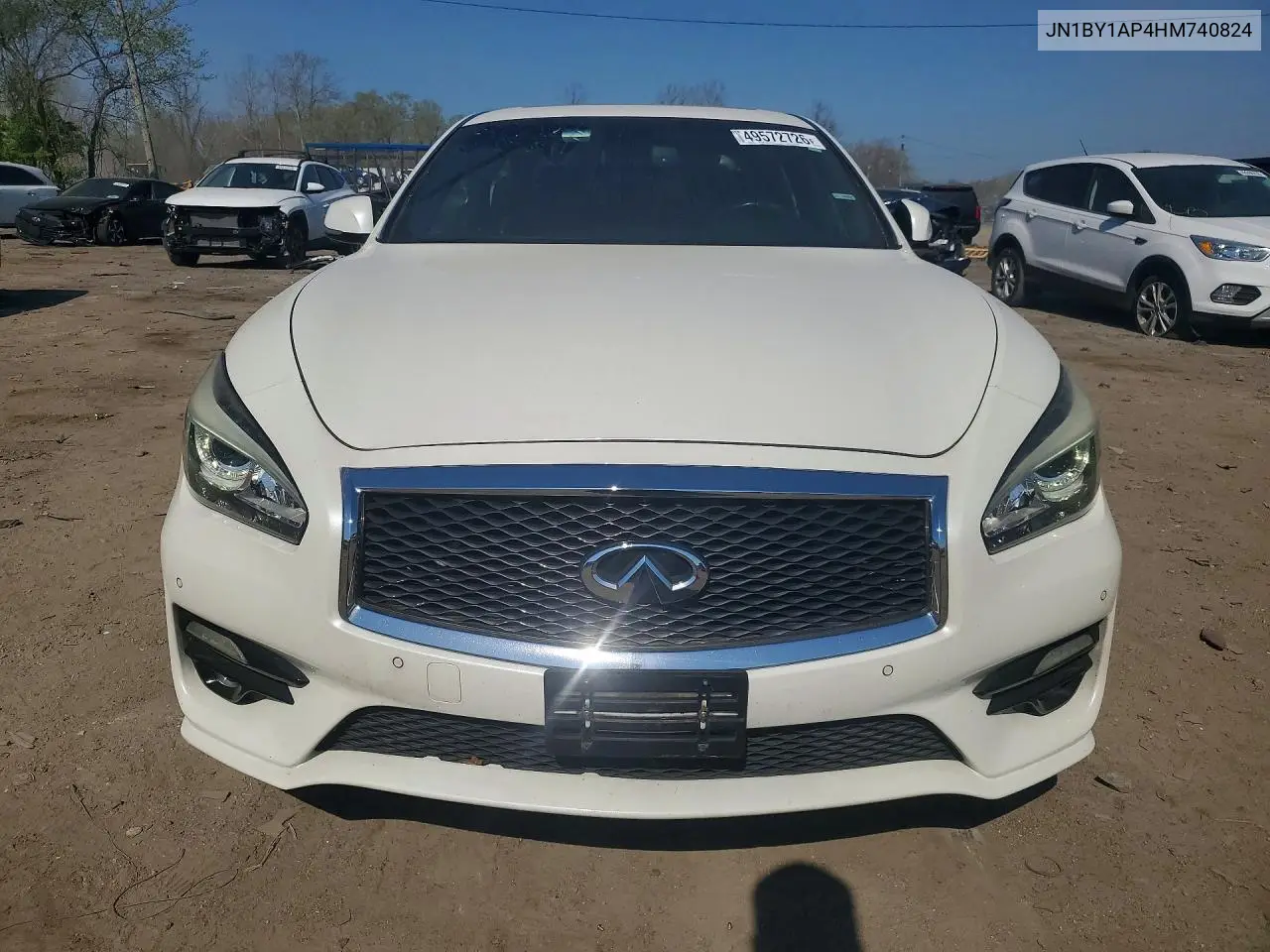 2017 Infiniti Q70 3.7 VIN: JN1BY1AP4HM740824 Lot: 49572726