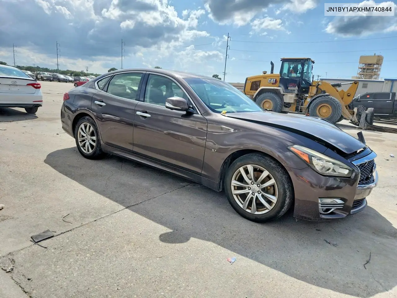 2017 Infiniti Q70 3.7 VIN: JN1BY1APXHM740844 Lot: 54118456
