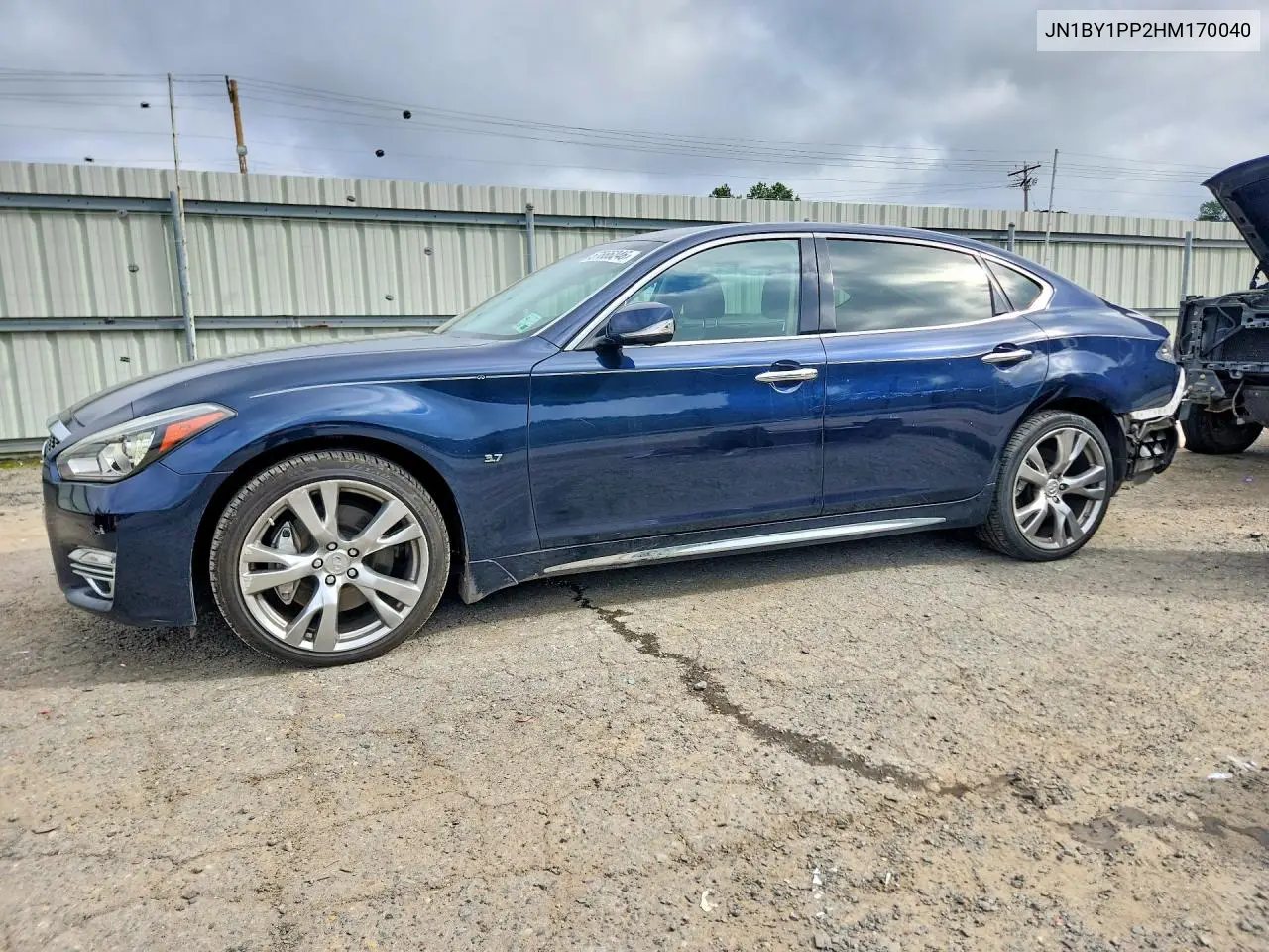 2017 Infiniti Q70L 3.7 VIN: JN1BY1PP2HM170040 Lot: 57666246