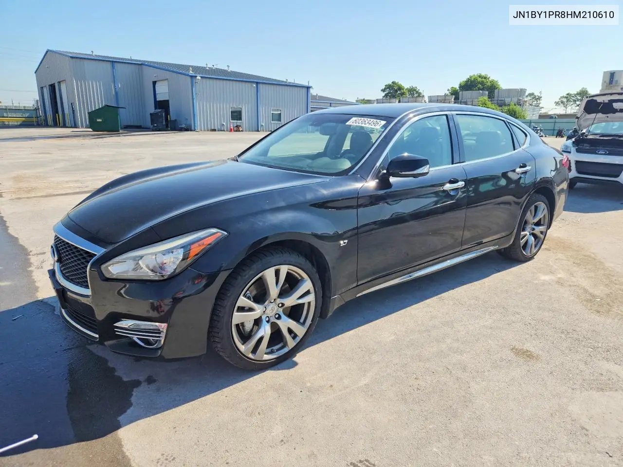 2017 Infiniti Q70L 3.7 VIN: JN1BY1PR8HM210610 Lot: 60363496