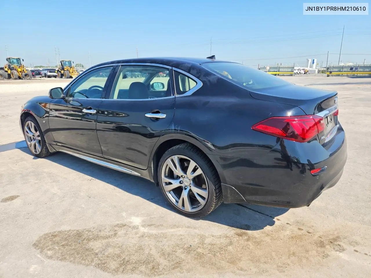 2017 Infiniti Q70L 3.7 VIN: JN1BY1PR8HM210610 Lot: 60363496