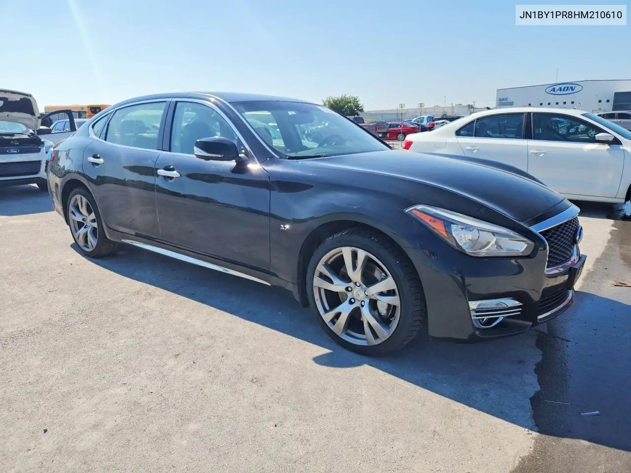 2017 Infiniti Q70L 3.7 VIN: JN1BY1PR8HM210610 Lot: 60363496