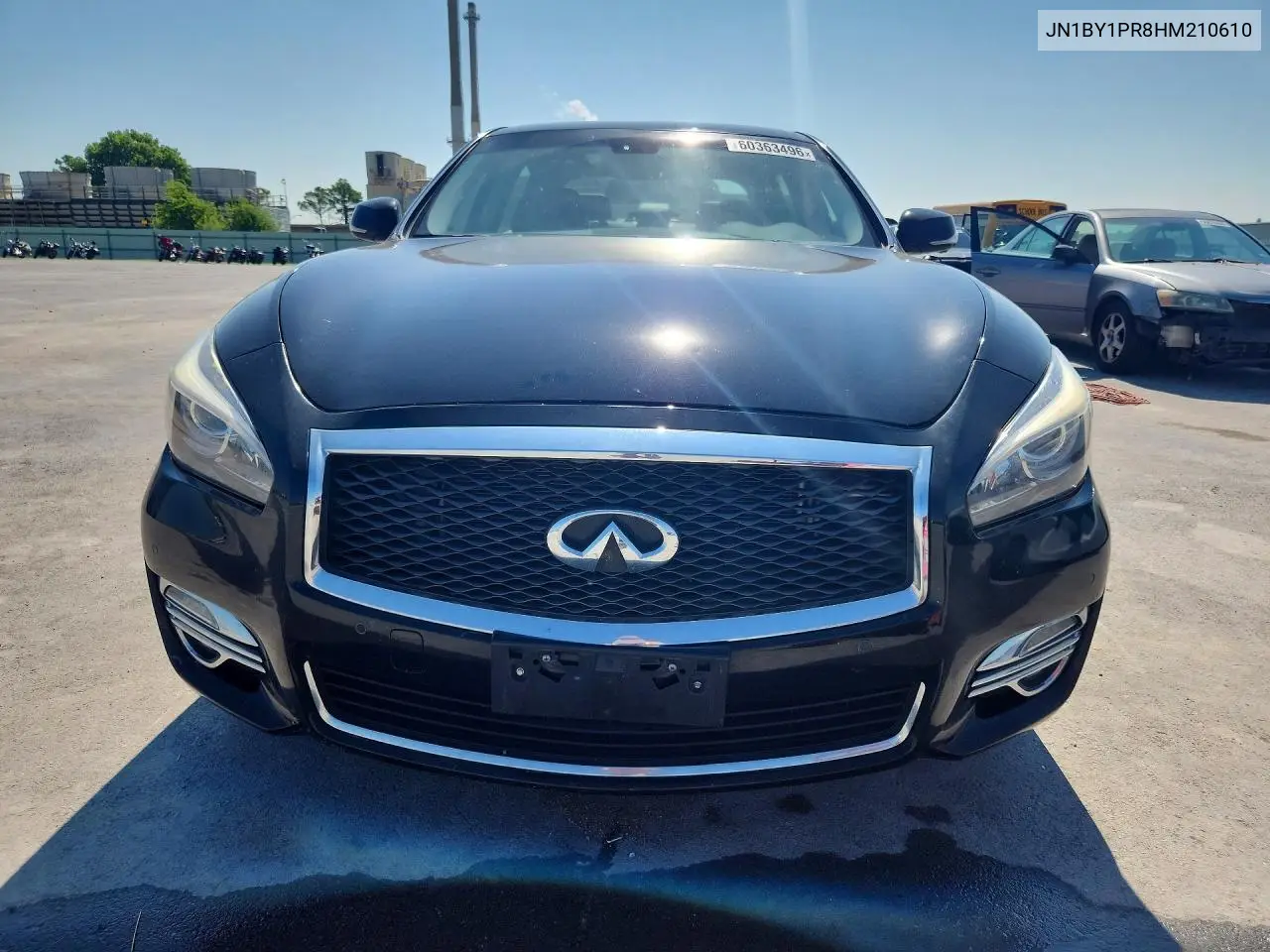 2017 Infiniti Q70L 3.7 VIN: JN1BY1PR8HM210610 Lot: 60363496