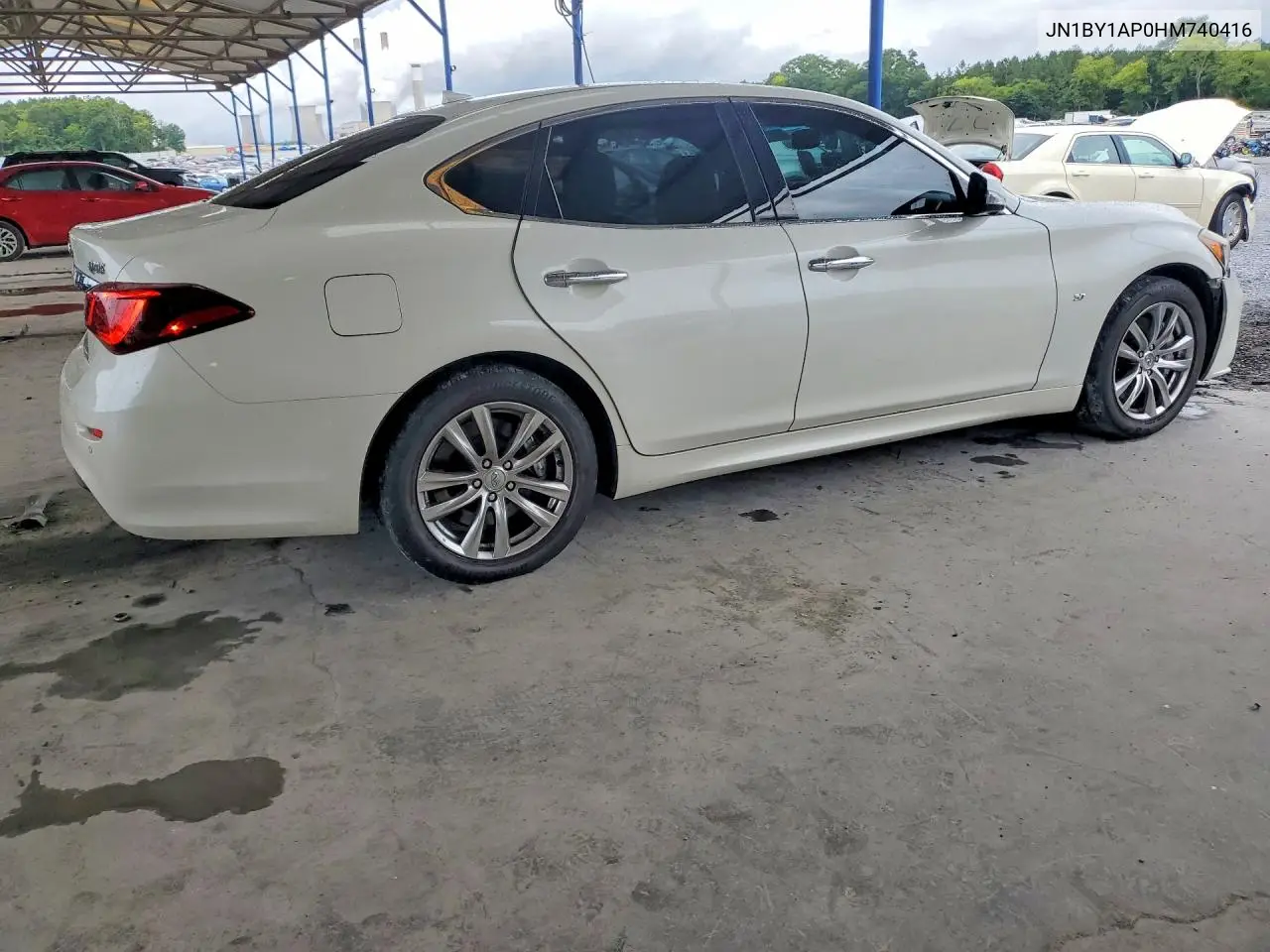 2017 Infiniti Q70 3.7 VIN: JN1BY1AP0HM740416 Lot: 60471466