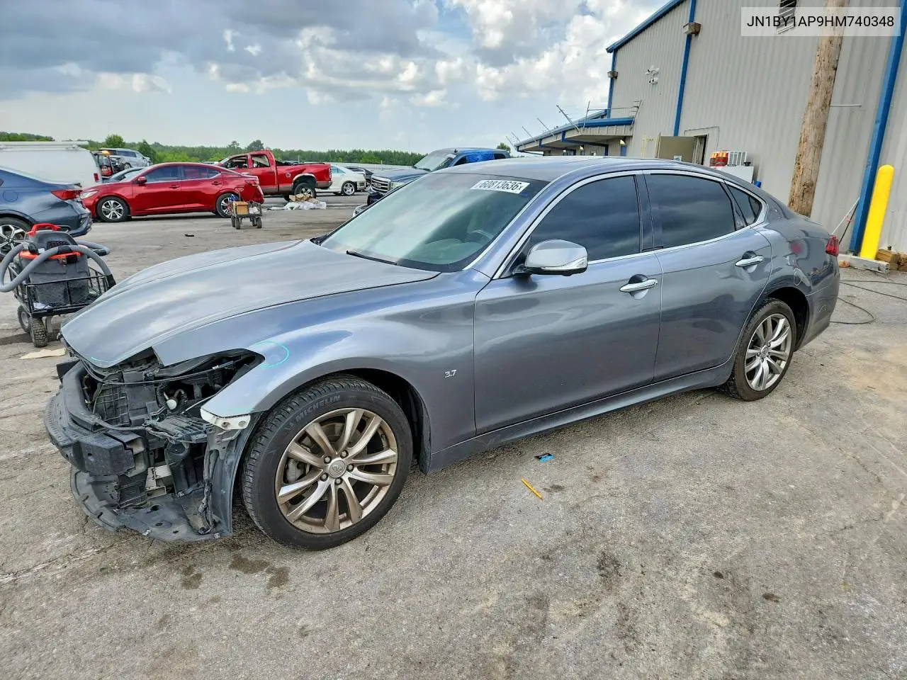 2017 Infiniti Q70 3.7 VIN: JN1BY1AP9HM740348 Lot: 60813636
