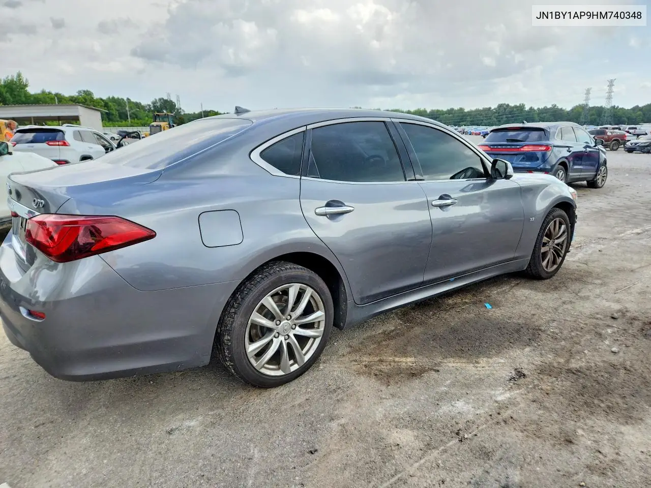 2017 Infiniti Q70 3.7 VIN: JN1BY1AP9HM740348 Lot: 60813636