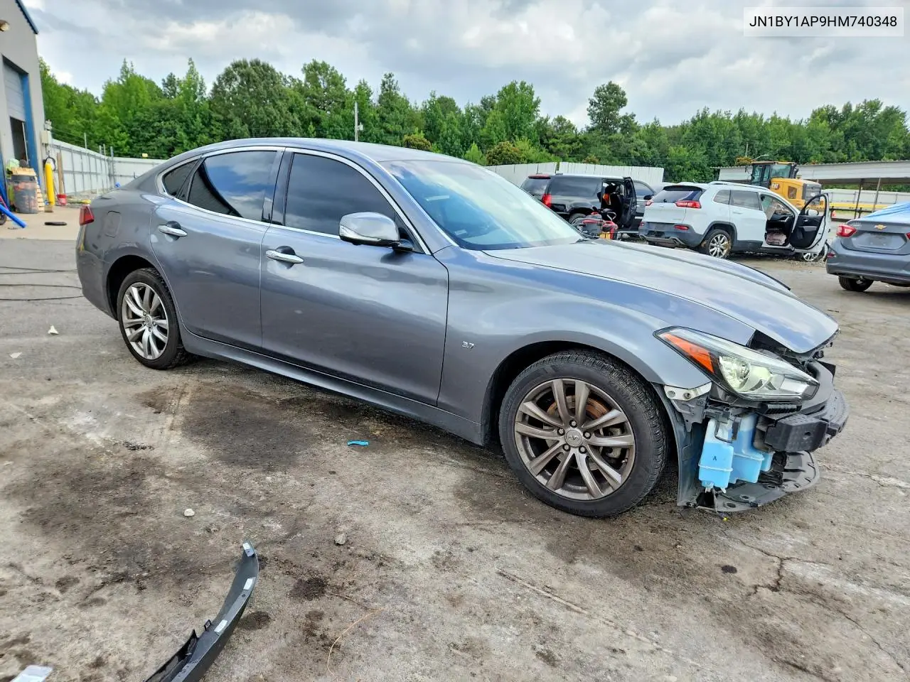 2017 Infiniti Q70 3.7 VIN: JN1BY1AP9HM740348 Lot: 60813636