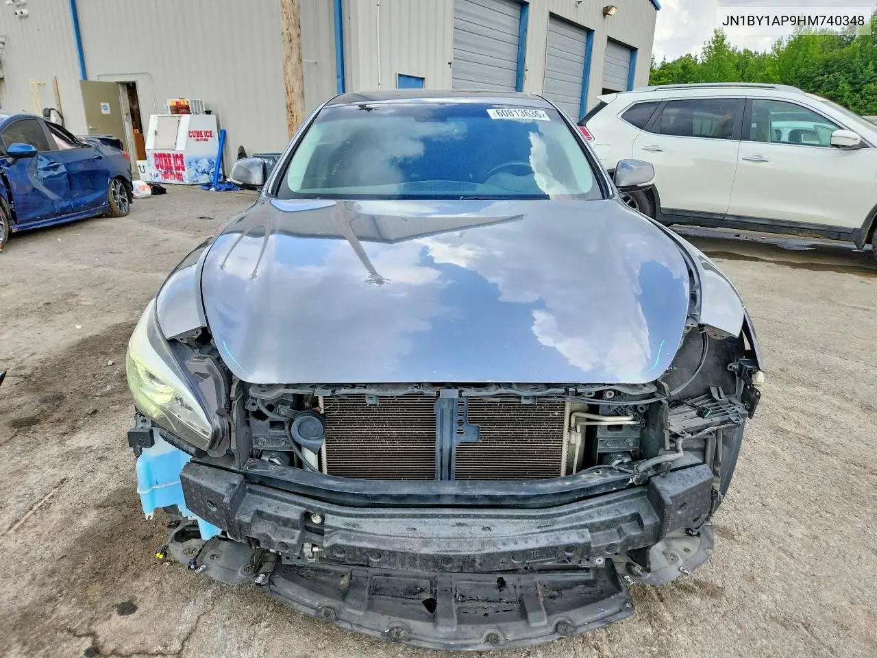 2017 Infiniti Q70 3.7 VIN: JN1BY1AP9HM740348 Lot: 60813636