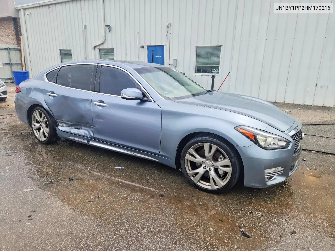 2017 Infiniti Q70L 3.7 VIN: JN1BY1PP2HM170216 Lot: 60979386