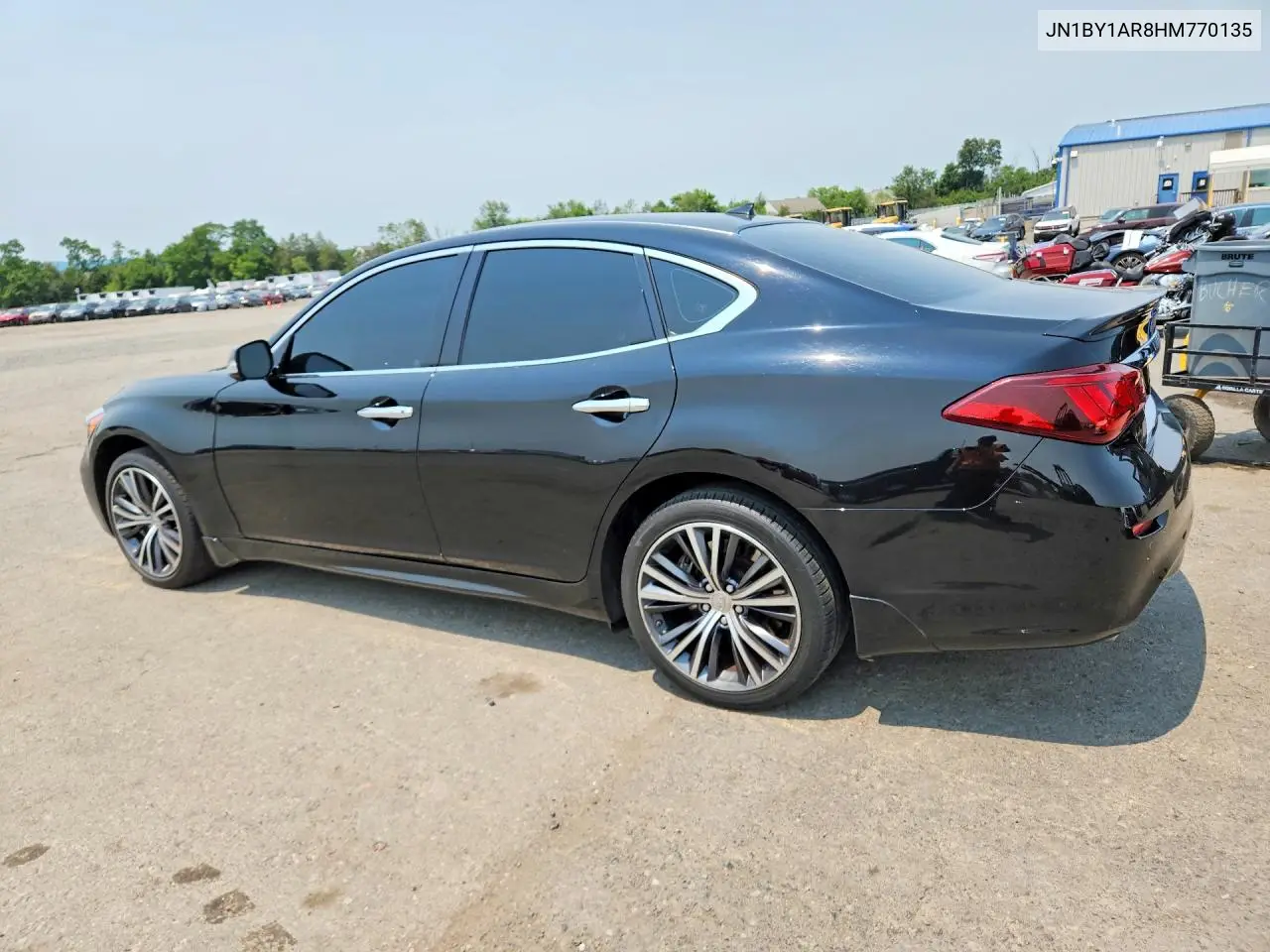 2017 Infiniti Q70 3.7 VIN: JN1BY1AR8HM770135 Lot: 61138496