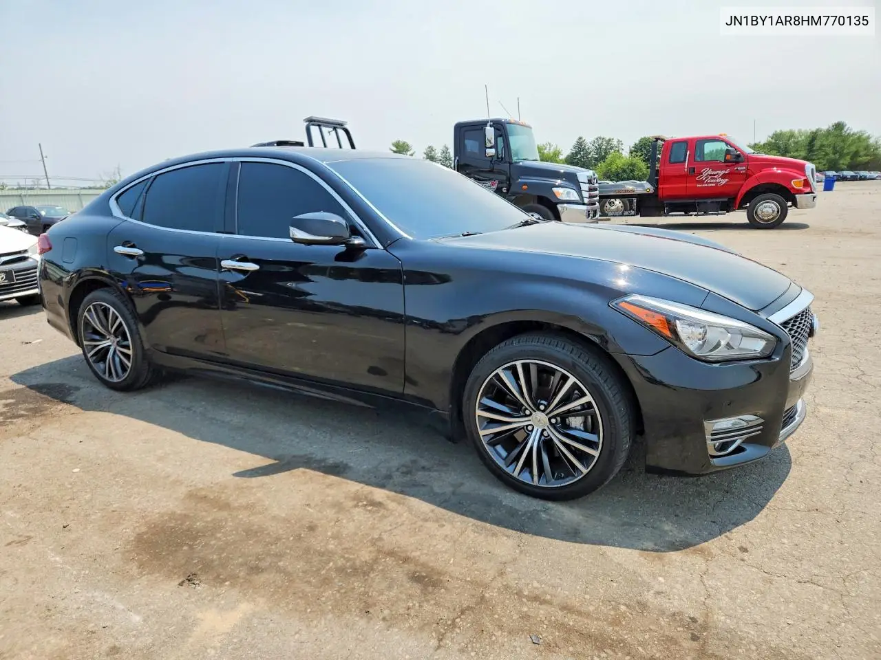 2017 Infiniti Q70 3.7 VIN: JN1BY1AR8HM770135 Lot: 61138496