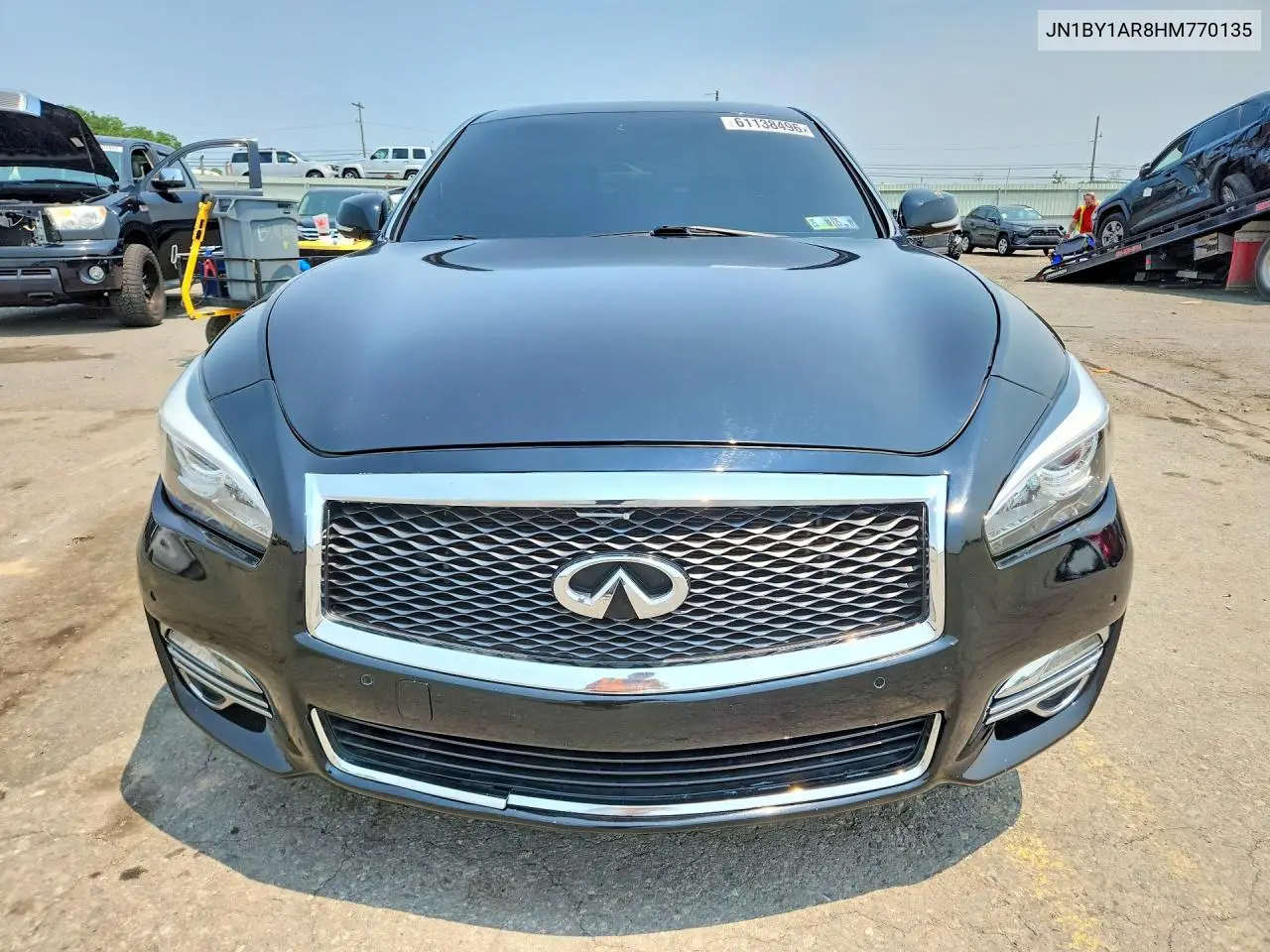 2017 Infiniti Q70 3.7 VIN: JN1BY1AR8HM770135 Lot: 61138496