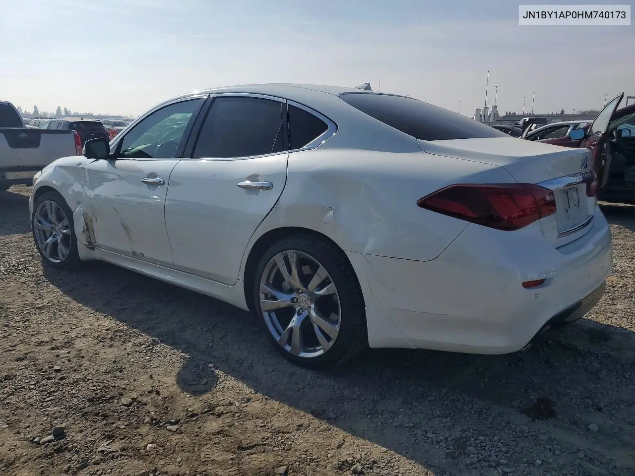 2017 Infiniti Q70 3.7 VIN: JN1BY1AP0HM740173 Lot: 74455795