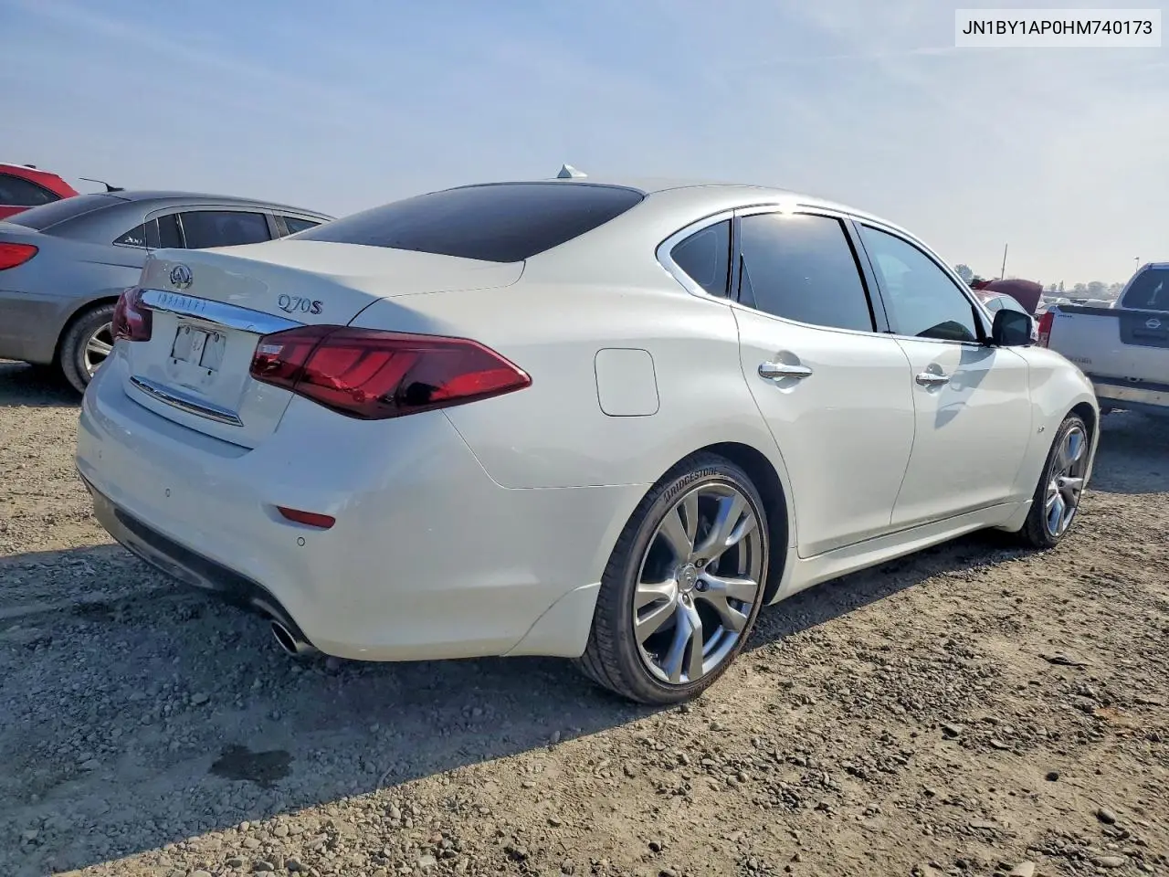 2017 Infiniti Q70 3.7 VIN: JN1BY1AP0HM740173 Lot: 74455795