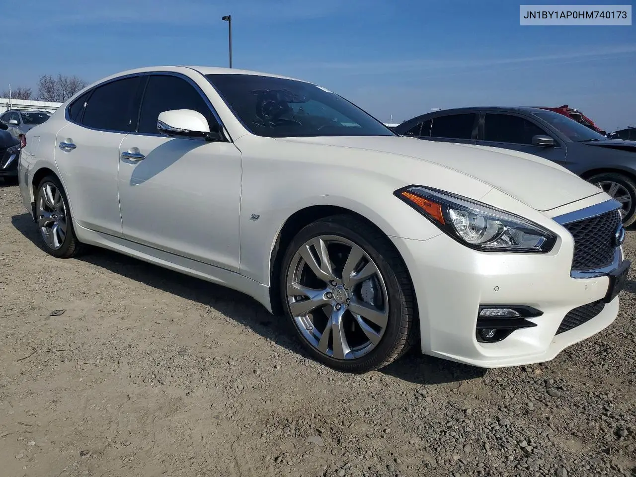 2017 Infiniti Q70 3.7 VIN: JN1BY1AP0HM740173 Lot: 74455795