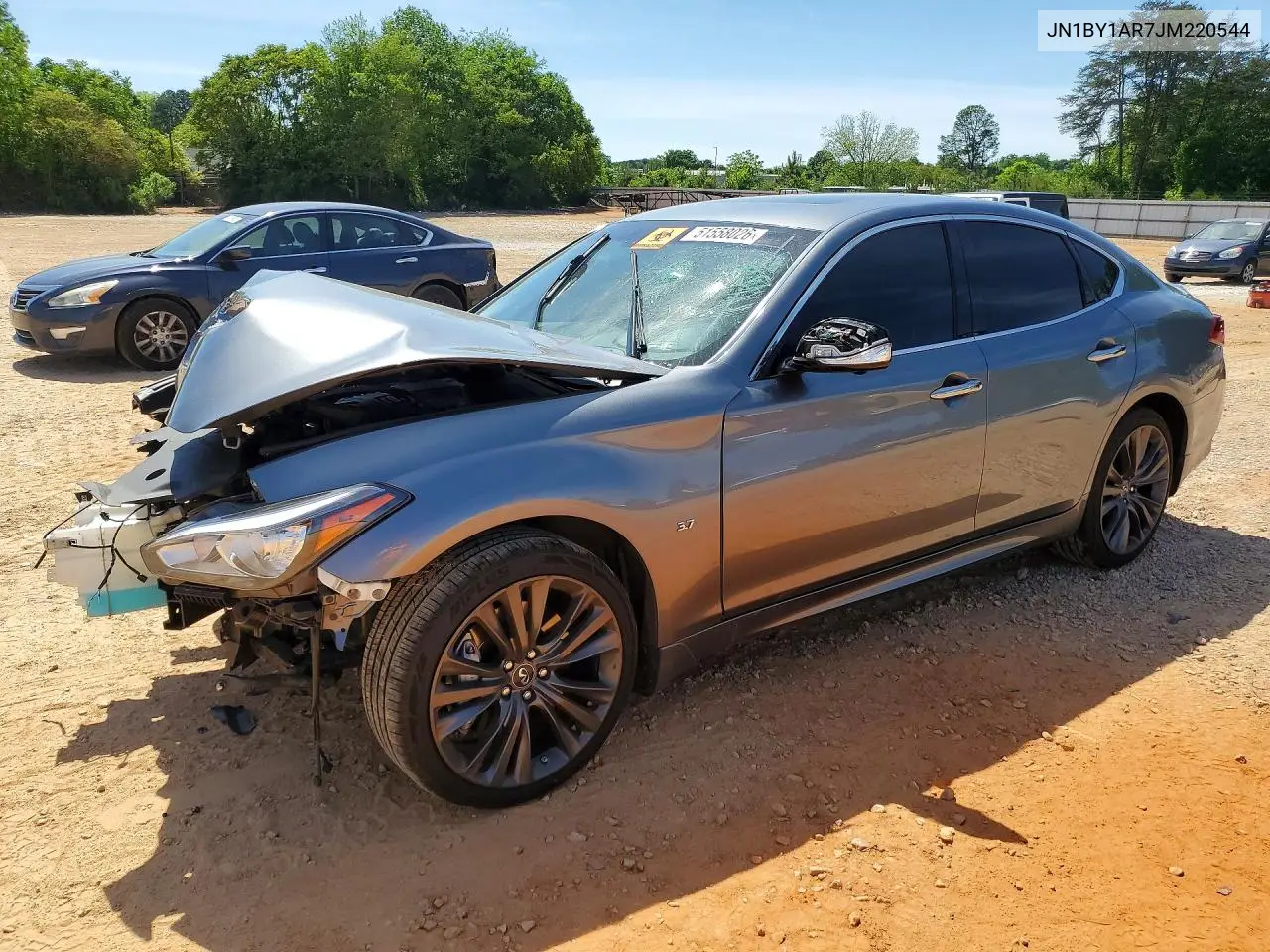 2018 Infiniti Q70 3.7 Luxe VIN: JN1BY1AR7JM220544 Lot: 51558026