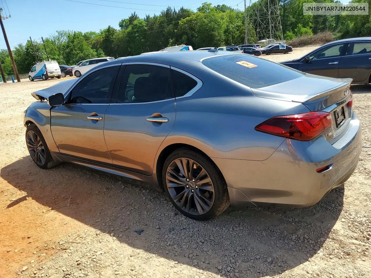 2018 Infiniti Q70 3.7 Luxe VIN: JN1BY1AR7JM220544 Lot: 51558026