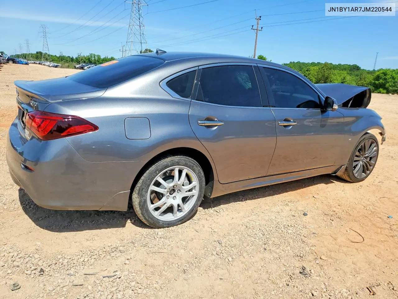 2018 Infiniti Q70 3.7 Luxe VIN: JN1BY1AR7JM220544 Lot: 51558026