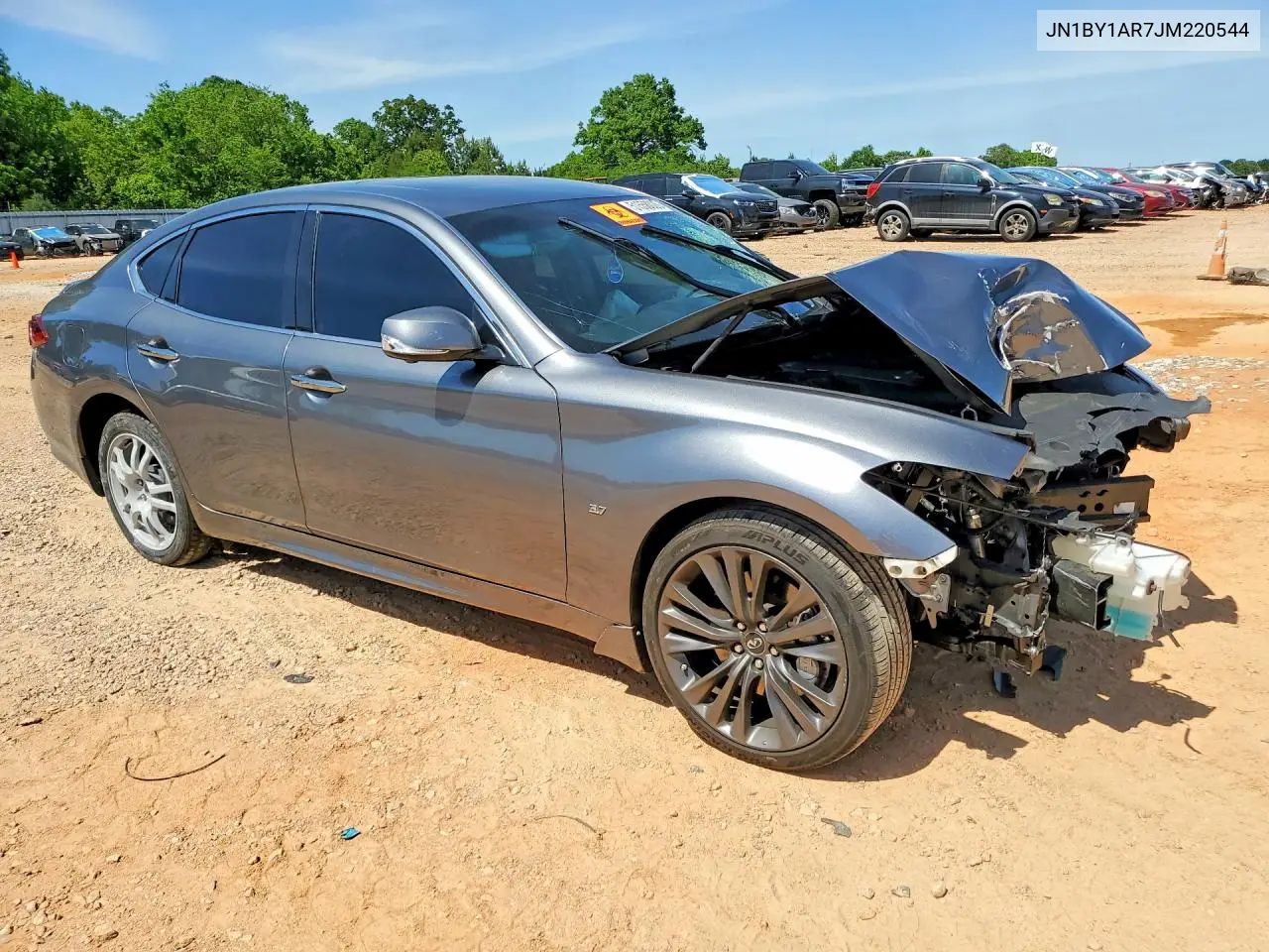 2018 Infiniti Q70 3.7 Luxe VIN: JN1BY1AR7JM220544 Lot: 51558026