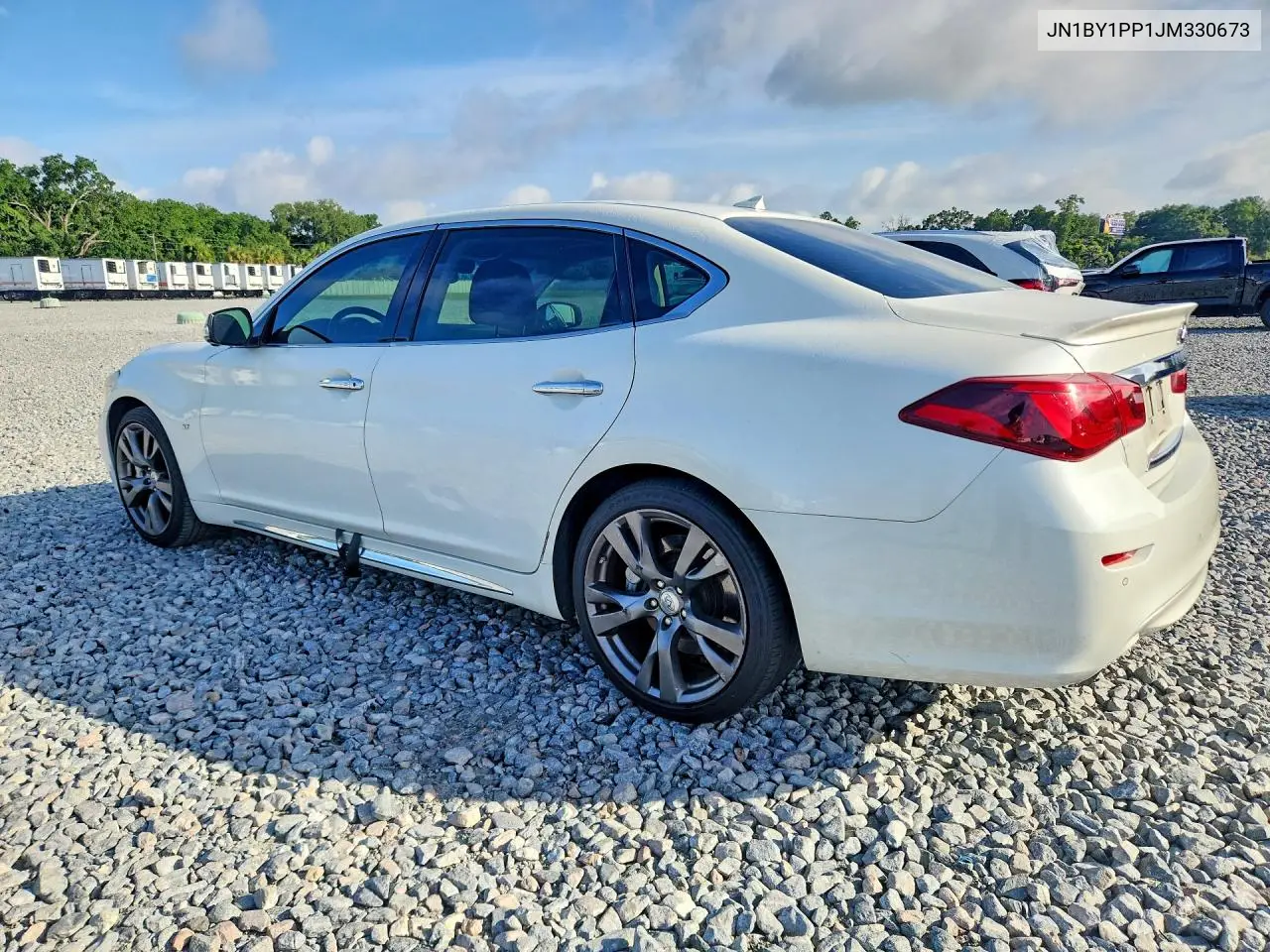 2018 Infiniti Q70L 3.7 Luxe VIN: JN1BY1PP1JM330673 Lot: 54012676