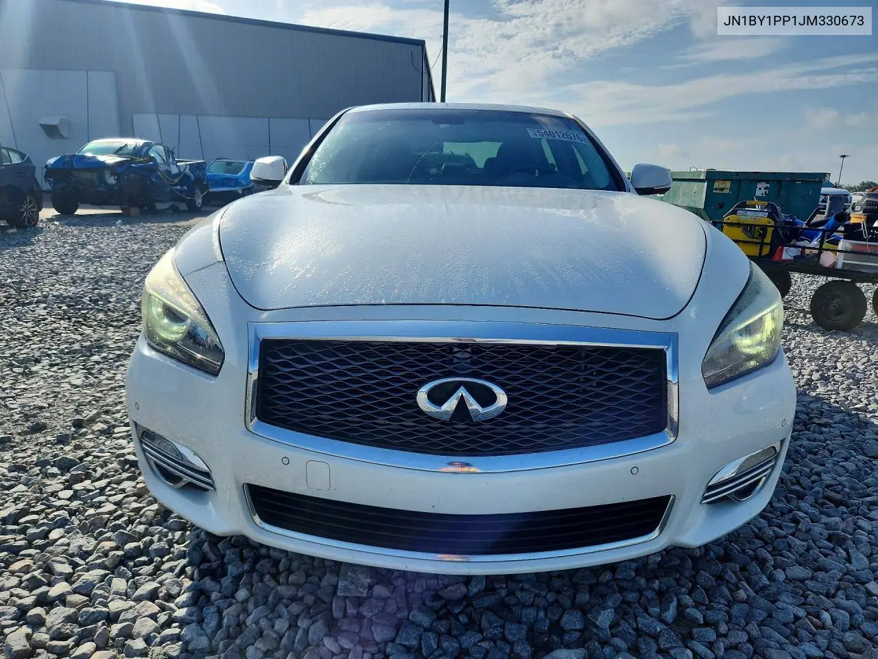 2018 Infiniti Q70L 3.7 Luxe VIN: JN1BY1PP1JM330673 Lot: 54012676